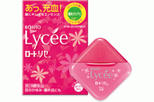 EYE Drops ROHTO LYCEE - 8 ml - ideal for contact lens users.